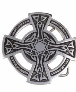 St Justin - Celtic cross buckle (for 40mm belt)