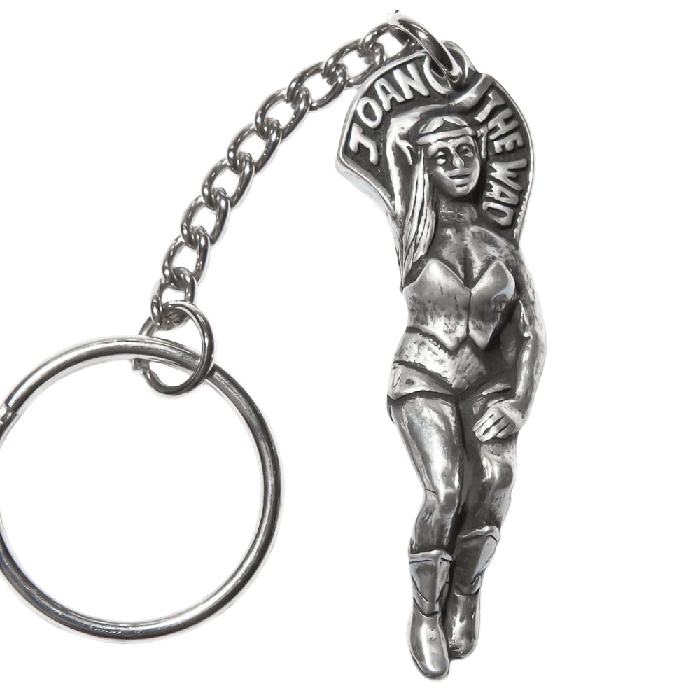 Joan The Wad Queen of the Lucky Cornish Piskies Pewter Keyring - Image 2