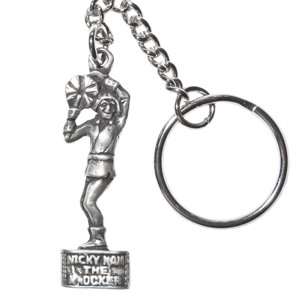 Lucky Cornish Piskey Pewter Keyring Nicky Nan Knight of the Knockers Charm - Image 2