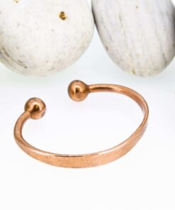 Small Therapeutic Magnetic Copper Torque Bracelet