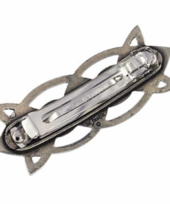 Alternative view of St Justin Jewellery - Oblong knot hairslide