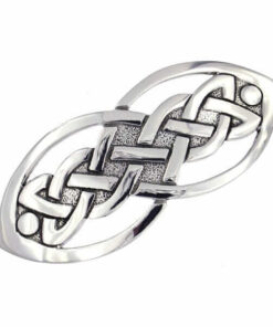 St Justin Jewellery - Open knot hairslide
