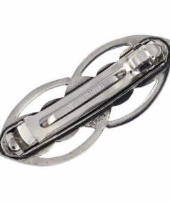 Alternative view of St Justin Jewellery - Open knot hairslide