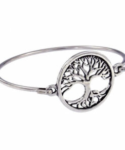 St Justin Jewellery - Tree of life clip bangle