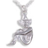 Tin - Lucky Polperro Cornish Piskey Pendant