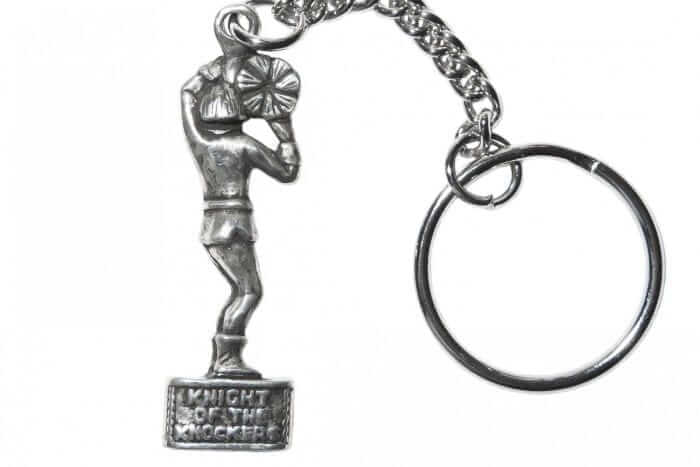Lucky Cornish Piskey Pewter Keyring Nicky Nan Knight of the Knockers Charm - Image 3