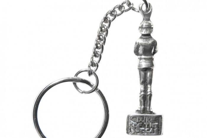 Billy Bucca Duke Of The Buccas Lucky Cornish Piskey Pewter Keyring - Image 3