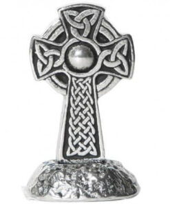 Pewter Cornish Pewter Celtic Cross Small Handcrafted