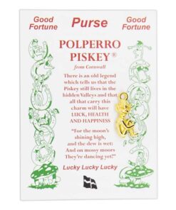 Lucky Cornish Purse Piskey Charm