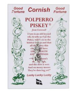 Cornish Pisky necklace on a silver chain.