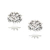 925 Sterling Silver Tree of Life Earrings. Crafted with precision, these push-back earrings symbolize growth and strength.
