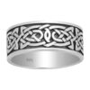 Cornish-925 Sterling Silver Celtic Knot Ring