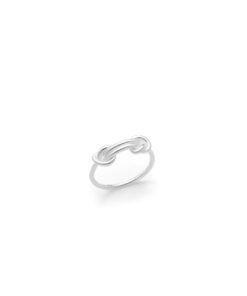 Cornish-925 Sterling Silver Double Knot Ring
