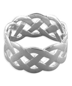 Cornish-925 Sterling Silver Celtic Knot Ring