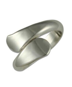 Cornish-925 Sterling Silver Overlap Ring
