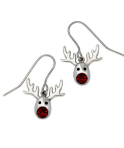 St Justin Rudolph crystal drop earrings