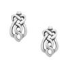 925 Sterling Silver Oxidized Celtic Push-Back Earrings. Crafted with love and precision, these earrings feature a captivating Celtic design that will effortlessly elevate any outfit. Made with 925 sterling silver and adorned with a 925 hallmark.