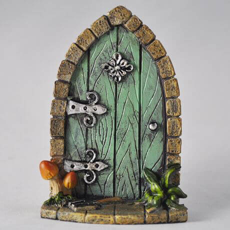 Pumwoy Porta In Miniatura Porta Delle Fate Brillare Nel Buio, Porte Fatate Per Alberi All'aperto Fairy Door, Porta Fatata Da Giardino Mini Porta Da Giardino Delle Fate, Decorazione Da Giardino - 12
