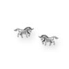 925 Sterling Silver Unicorn Push-Back Earrings. Crafted with pure elegance, these enchanting earrings reflect the timeless beauty of unicorns, making them a perfect addition to any jewelry collection. Made with high-quality 925 sterling silver, they offer exceptional durability and shine.