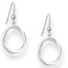 925 Sterling Silver Oval Hook Earrings. Crafted from the finest sterling silver and meticulously coated with an E-Coat for lasting shine, these earrings promise to add a touch of sophistication to every look.