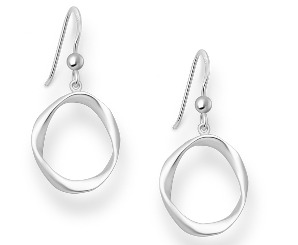 925 Sterling Silver Oval Hook Earrings. Crafted from the finest sterling silver and meticulously coated with an E-Coat for lasting shine, these earrings promise to add a touch of sophistication to every look.