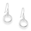 925 Sterling Silver Interlock Circle Hook Earrings. Crafted with exquisite precision, these earrings offer a timeless elegance that complements any attire. The interlocking circles symbolize unity and completeness, making them a meaningful addition to your jewelry collection. With the 925 hallmark, you can trust the quality and purity of the materials used.