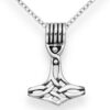925 Sterling Silver Oxidized Celtic Anchor Pendant. This masterfully crafted piece blends timeless Celtic design with the enduring symbol of strength and stability – the anchor. Perfectly hallmarked with 925 authenticity, this pendant boasts quality and elegance that's second to none. A truly versatile accessory, it complements any look with its exquisite detailing and subtle oxidized finish.