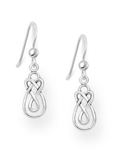 925 Sterling Silver drop Celtic Hook Earrings, a perfect blend of timeless elegance and cultural heritage. Crafted from high-quality sterling silver, each pair showcases intricate Celtic designs, capturing the essence of ancient artistry