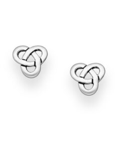 925 Sterling Silver Oxidized Celtic Push-Back Earrings. Perfect for any occasion, these intricately designed Celtic earrings blend tradition with modern flair. Crafted with high-quality 925 sterling silver, they offer enduring beauty and sophistication.