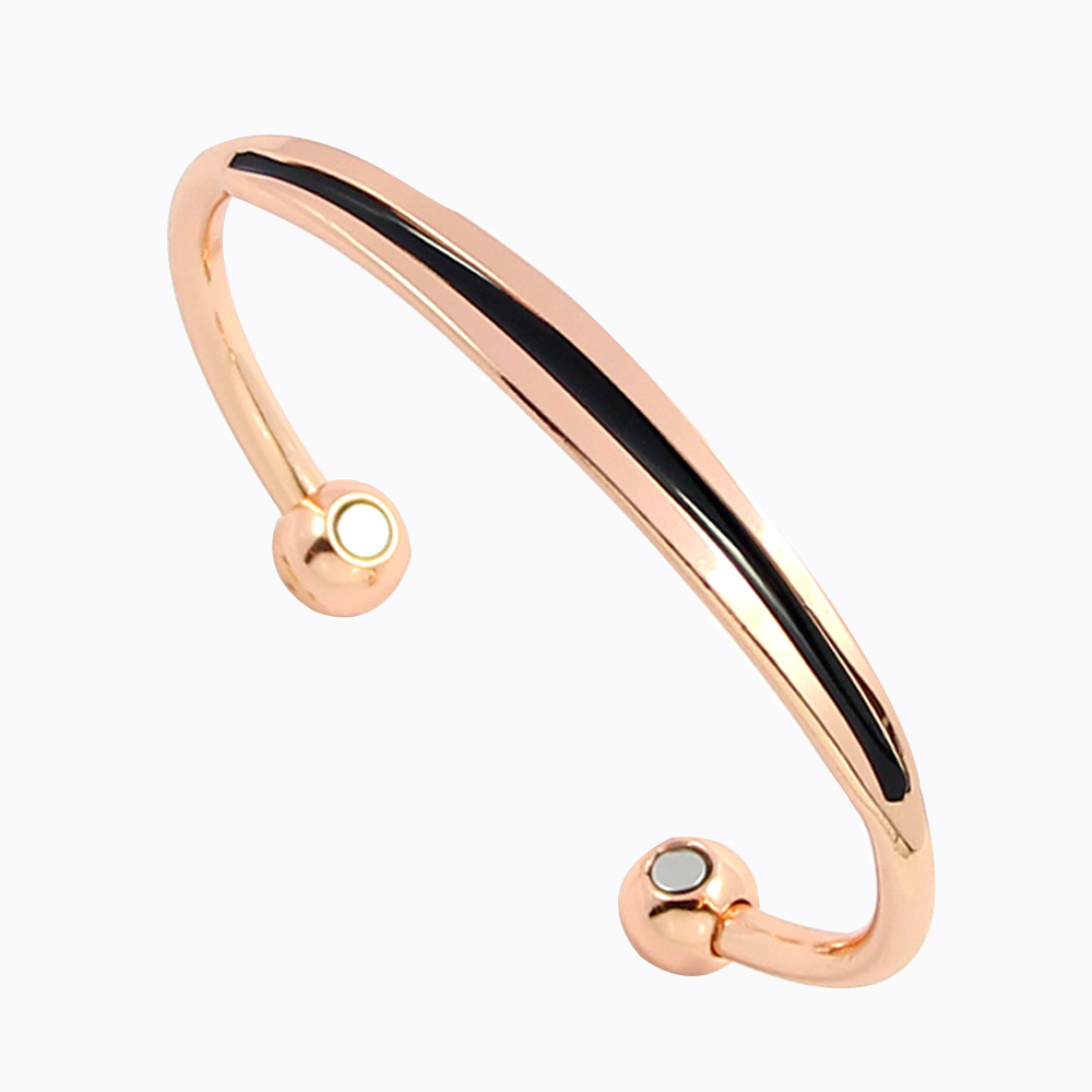 Bio Magnetic Copper Therapy Bangle with 2 Ultra Strength Magnets - Image 4