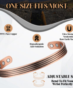 Copper Magnetic therapy bracelet