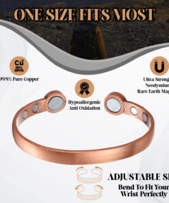 Bio magnetic therapy bracelet
