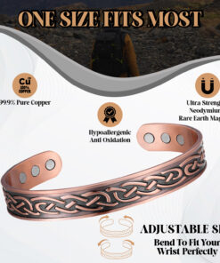 Bio magnetic copper bangle