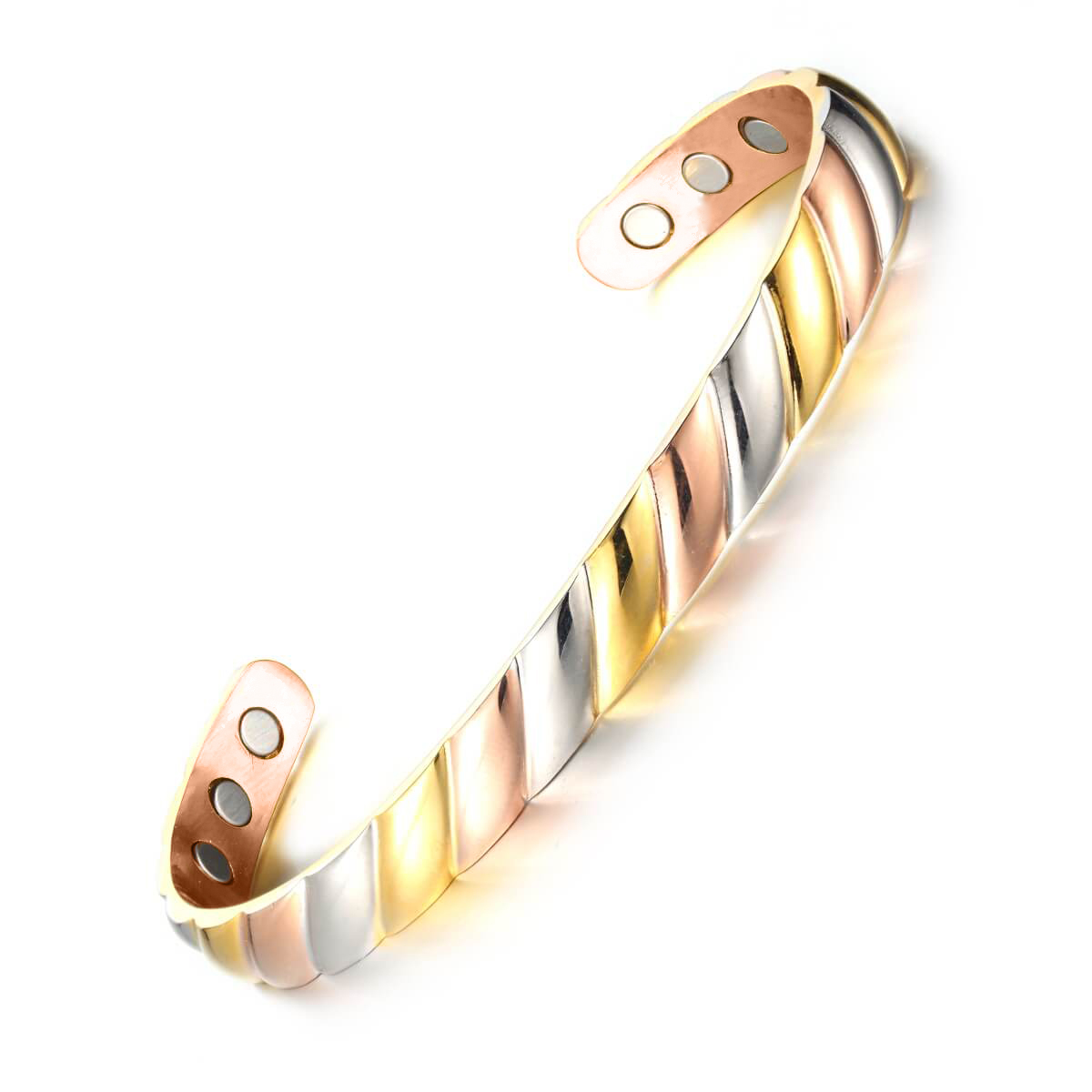 Bio Magnetic Copper Therapy Bangle with 6 Ultra Strength Magnets - Image 5