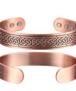Bio Magnetic Copper Therapy Bangle with 6 Ultra Strength Magnets - Image 3