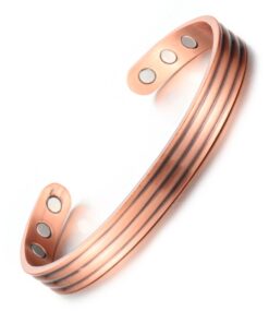 Bio Magnetic Copper Therapy Bangle with 6 Ultra Strength Magnets - Image 3