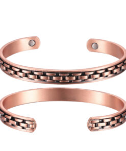 Bio Magnetic Copper Therapy Bangle with 2 Ultra Strength Magnets - Image 3