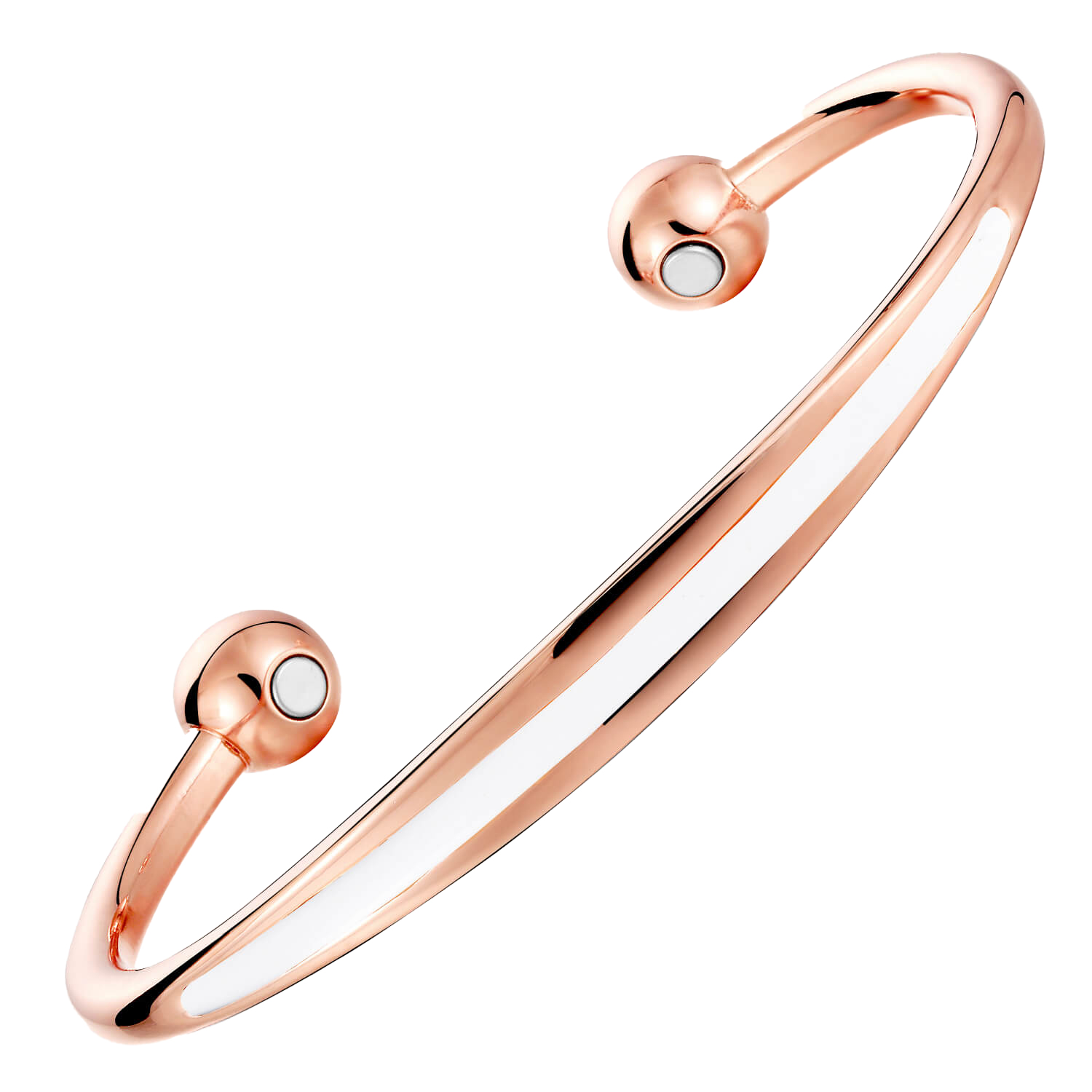 Bio Magnetic Copper Therapy Bangle with 2 Ultra Strength Magnets - Image 4