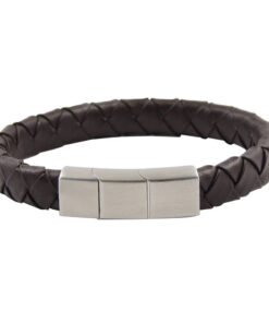 Alternative view of Bio Magnetic Genuine Leather Therapy Bracelet with 2 Ultra Strength Magnets