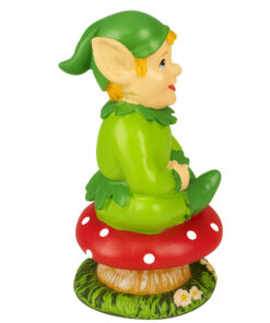 Alternative view of Gigglebelly-Pesky Cornish Piskey Figurine